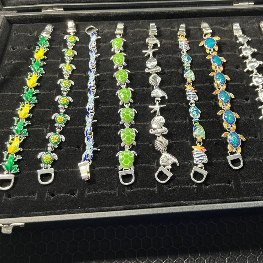 Ladies Ocean Themed Bracelets-9 in total-NEW!